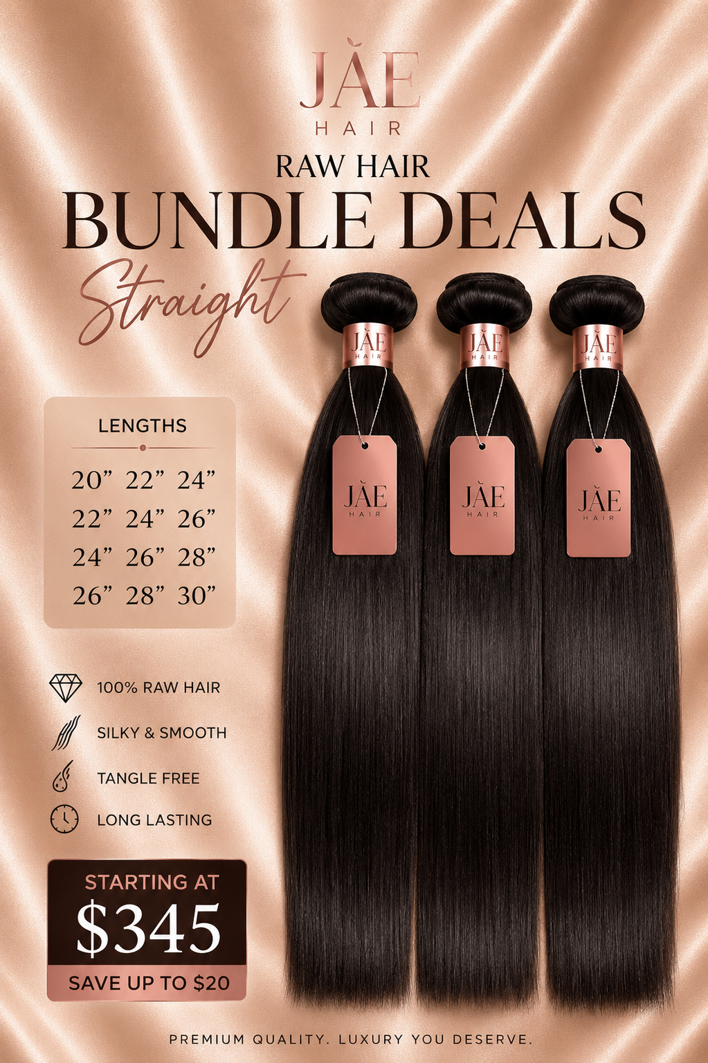 Raw Straight Bundle Deal